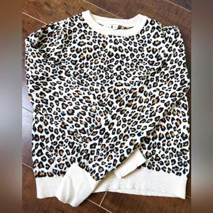 GAP Leopard print sweater